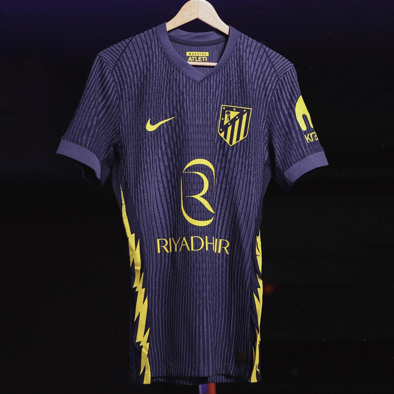 2025-2026 Atletico Madrid Away Player Version