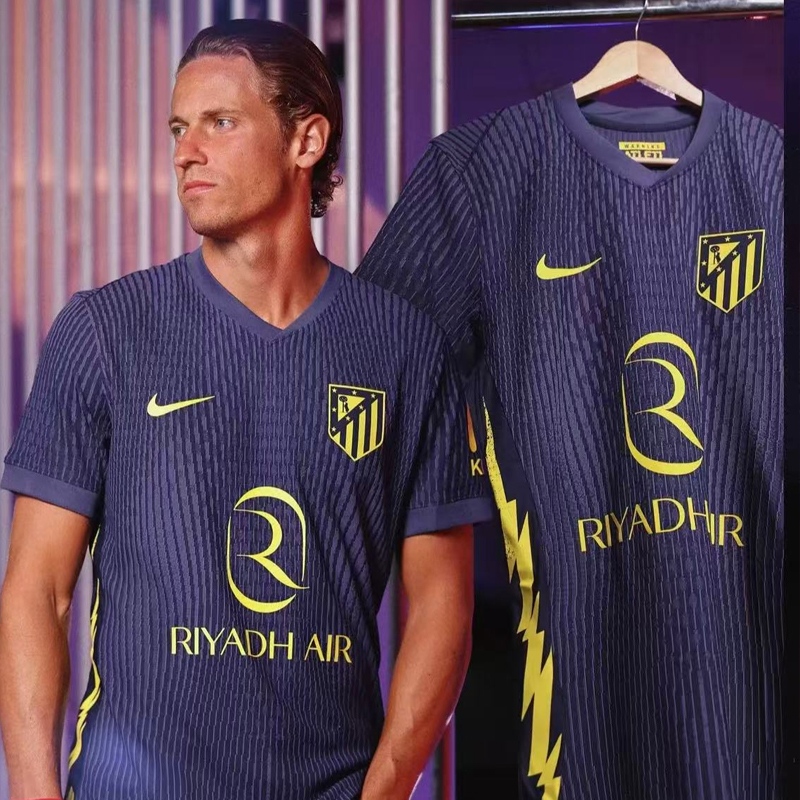 2025-2026 Atletico Madrid Away Player Version