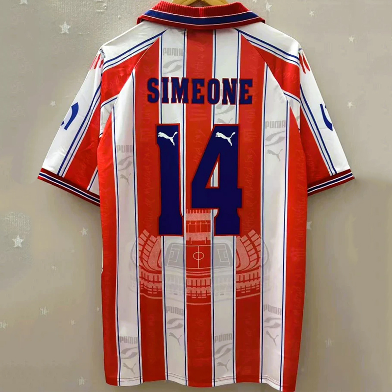 1996-1997 (Atletico Madrid) Home