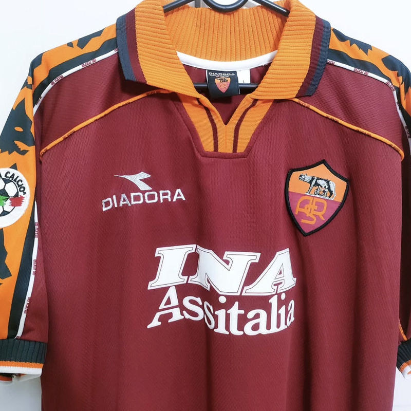 1998-1999 AS ROMA Home