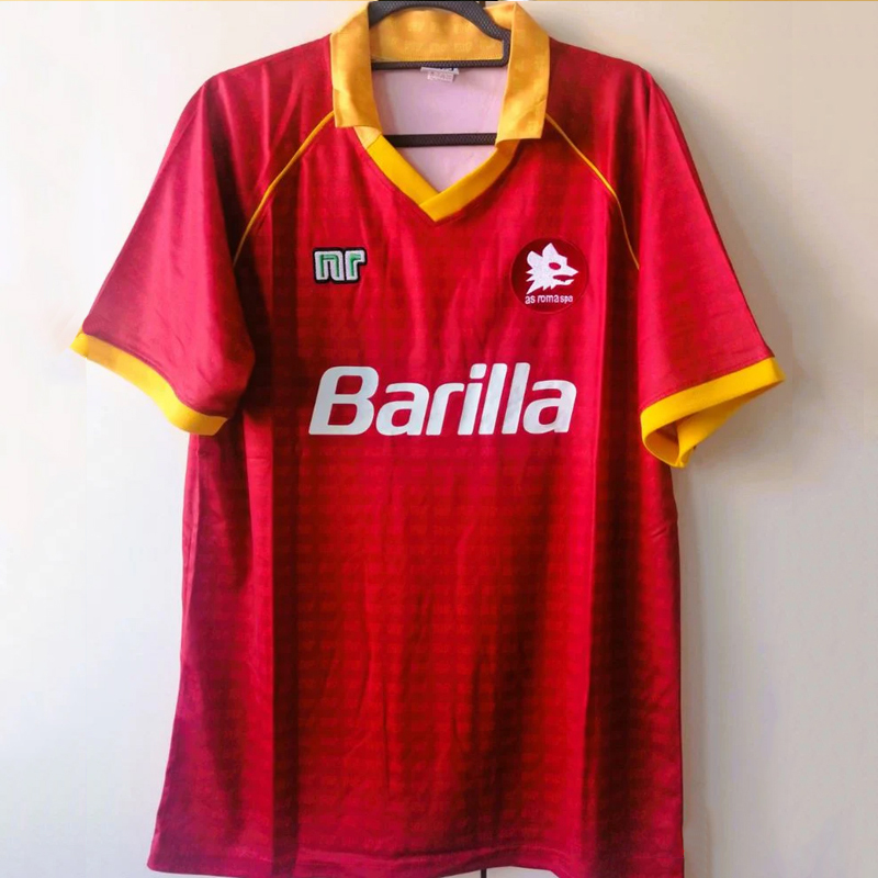 1990-1991 AS ROMA Home