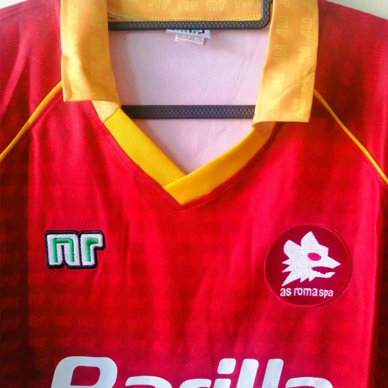 1990-1991 AS ROMA Home