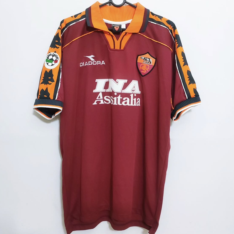 1998-1999 AS ROMA Home