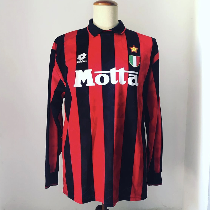 1993-1994 AC Milan Home LS