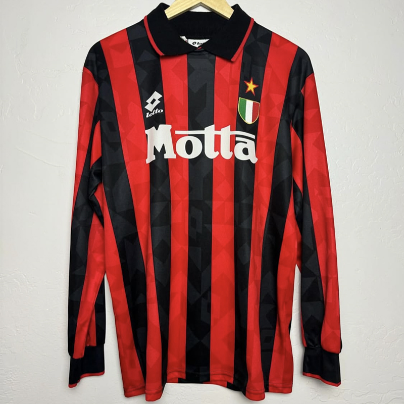 1993-1994 AC Milan Home LS