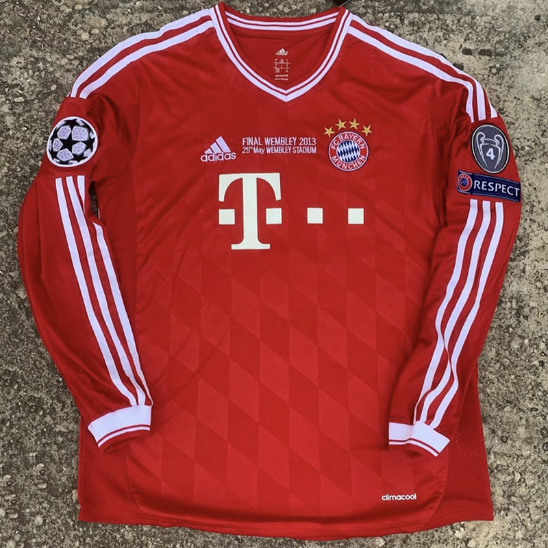 2012-2013 Bayern Munich Home UCL  LS