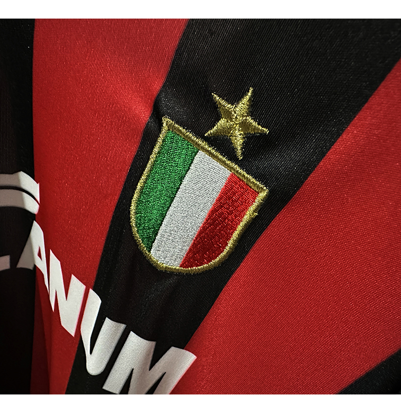 1988-1989 AC Milan Home LS