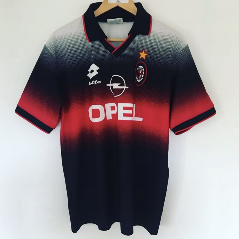 1995-1996 AC Milan Home Training