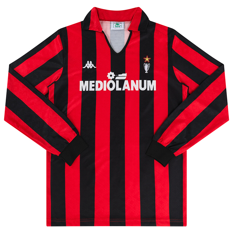 1988-1990  AC Milan Home LS