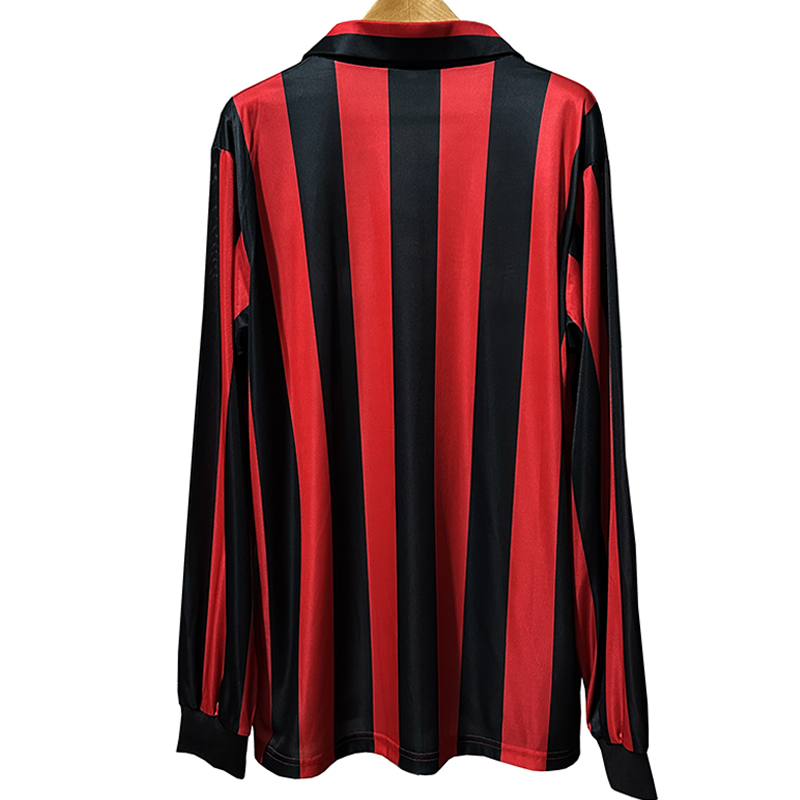 1988-1989 AC Milan Home LS