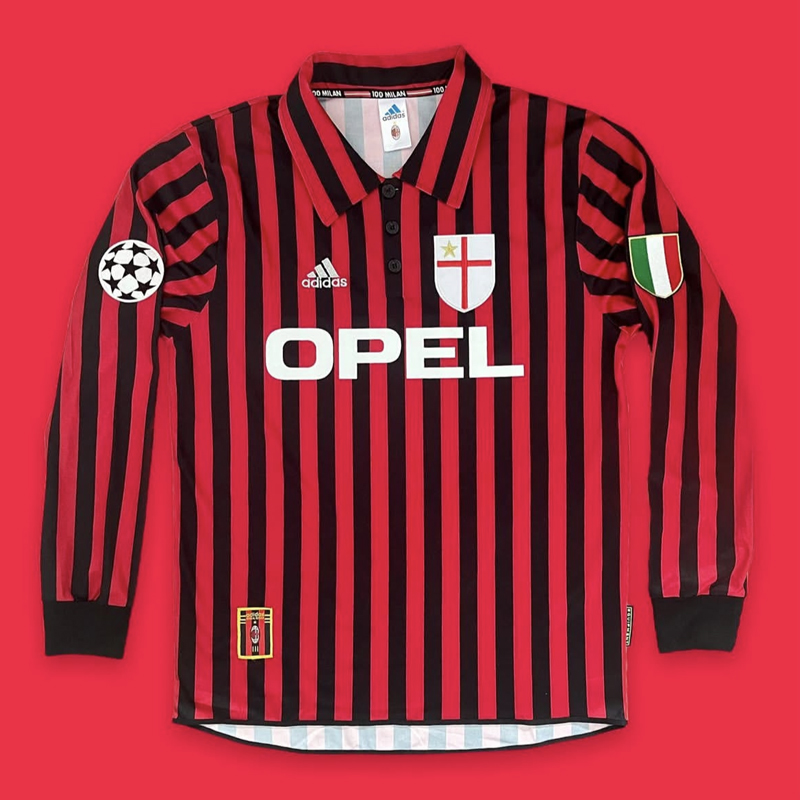 1999-2000 (AC Milan) Home LS