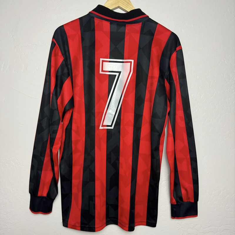 1993-1994 AC Milan Home LS