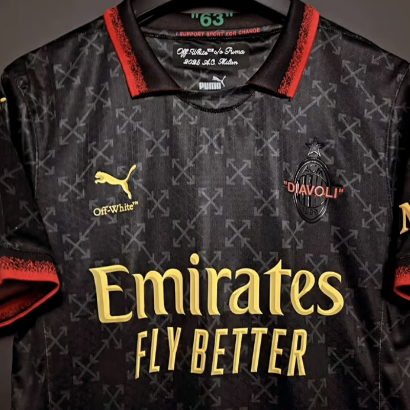 2024-2025 (AC Milan) Co-branded edition player Version