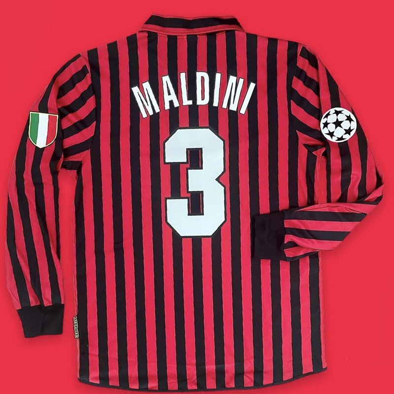 1999-2000 (AC Milan) Home LS