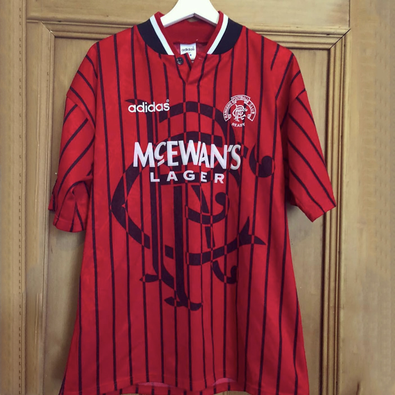 1994-1995 Glasgow Rangers Away