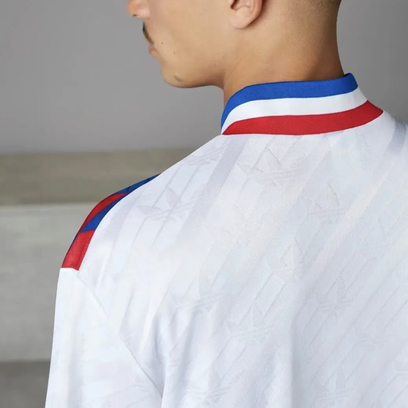 1995-1996 Olympique Lyon home retro jersey