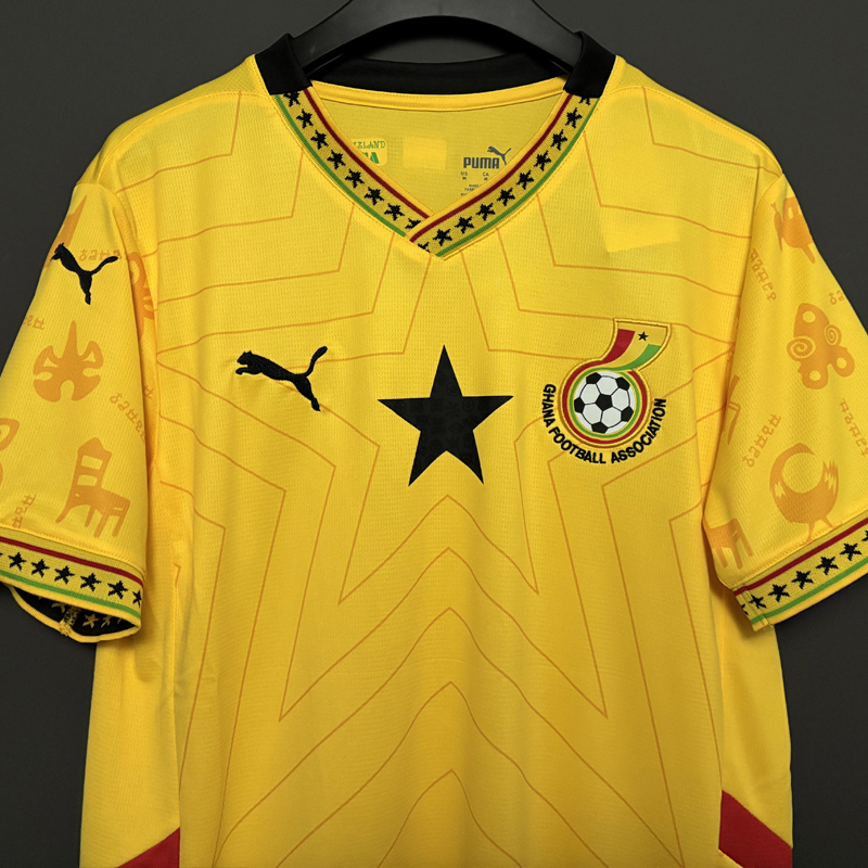 2025 Ghana Away Yellow