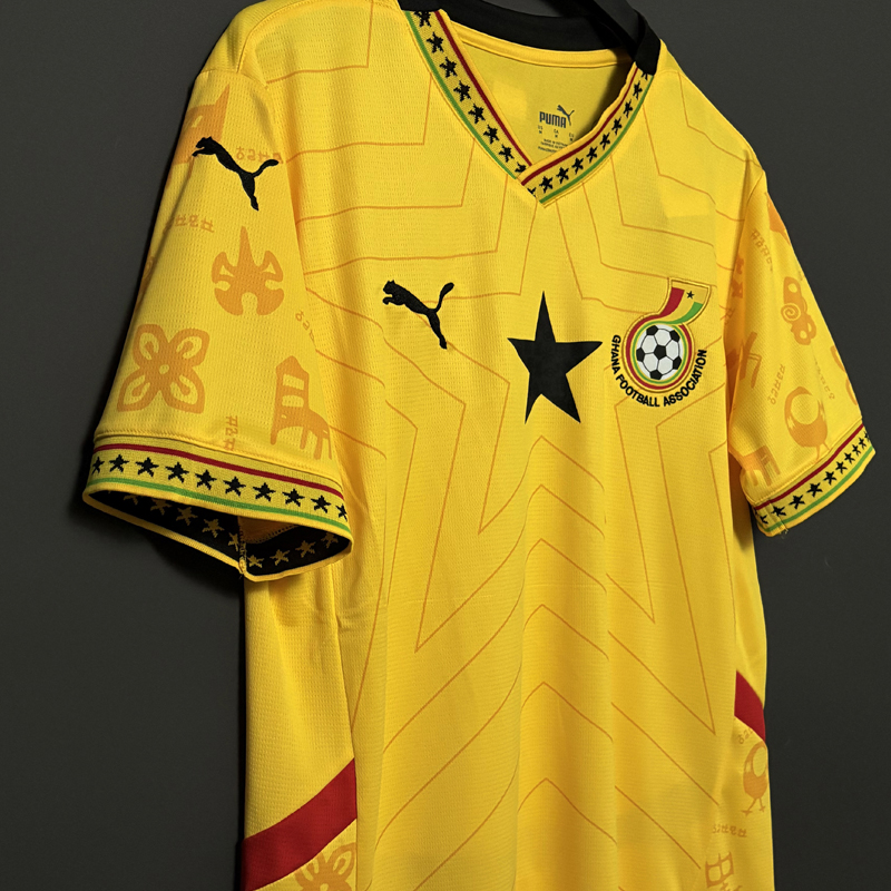2025 Ghana Away Yellow
