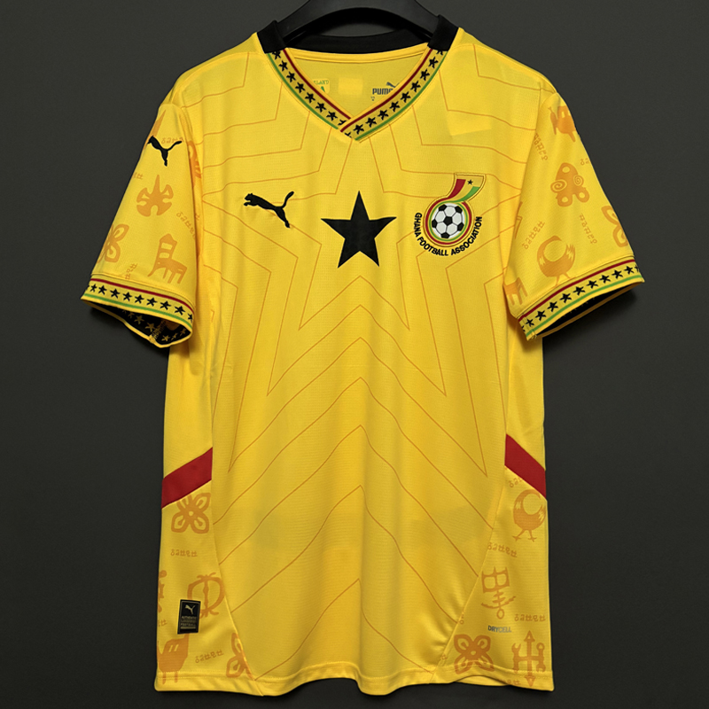 2025 Ghana Away Yellow