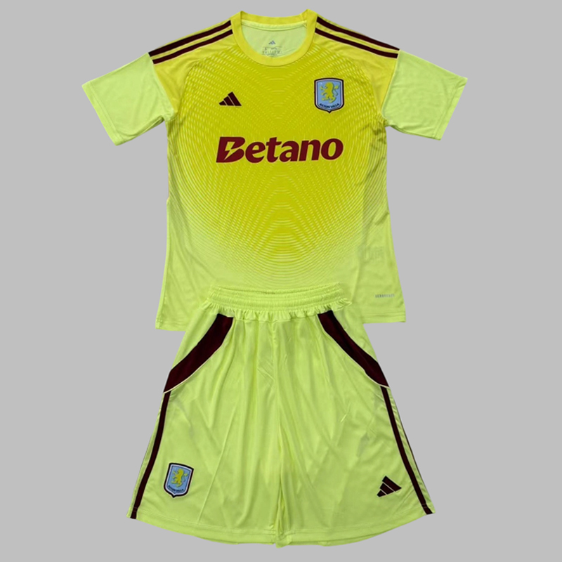 2025-2026 Aston Villa Goalkeeper  kids