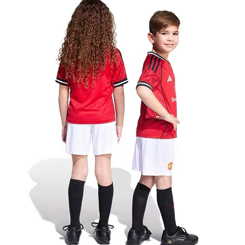 2025-2026 Manchester United Home  kids