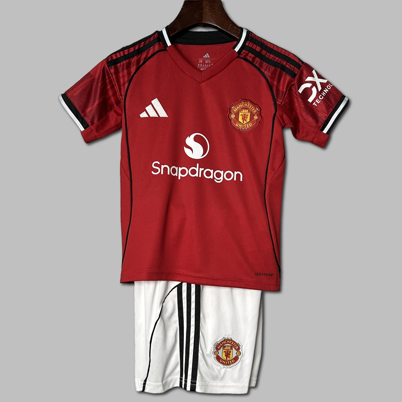 2025-2026 Manchester United Home  kids