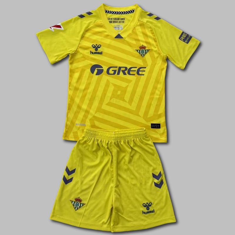 2025-2026 Real Betis Goalkeeper Kids