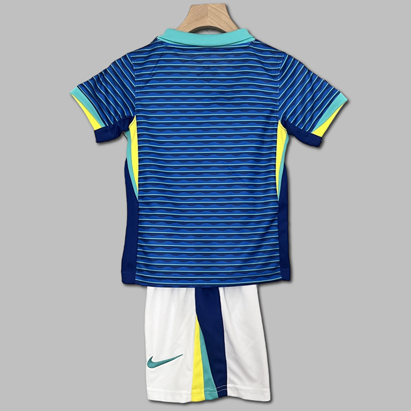 2024-2025 Brazil Away Kids