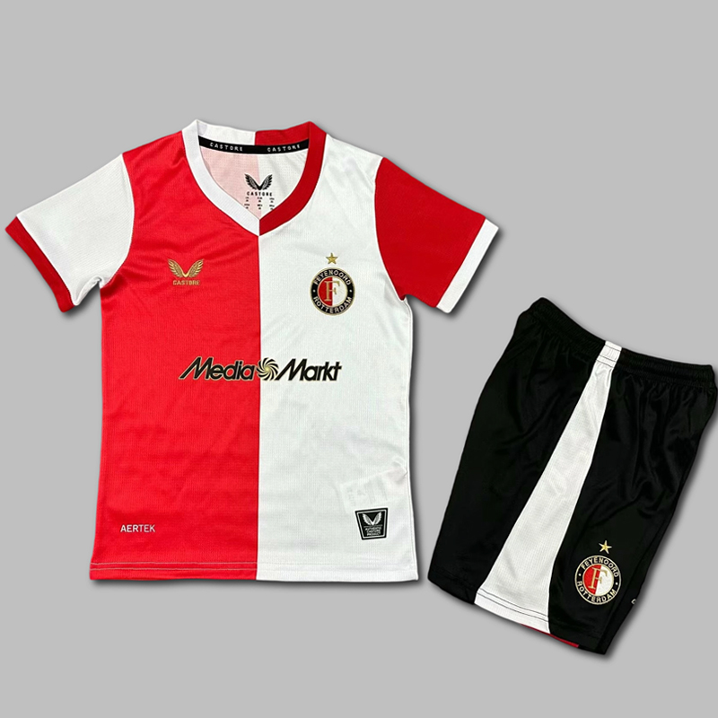 2025-2026 Feyenoord Home Kids