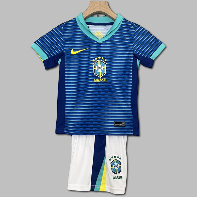 2024-2025 Brazil Away Kids