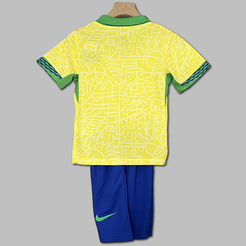 2024-2025 Brazil Home Kids