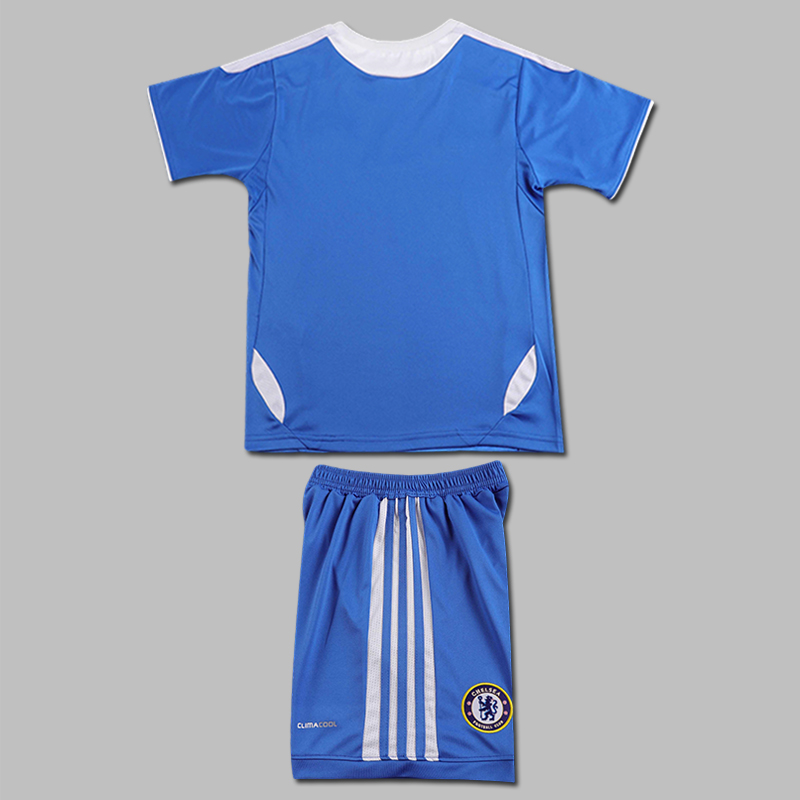 2011-2012 Chelsea Home Champions League Jersey   Kids