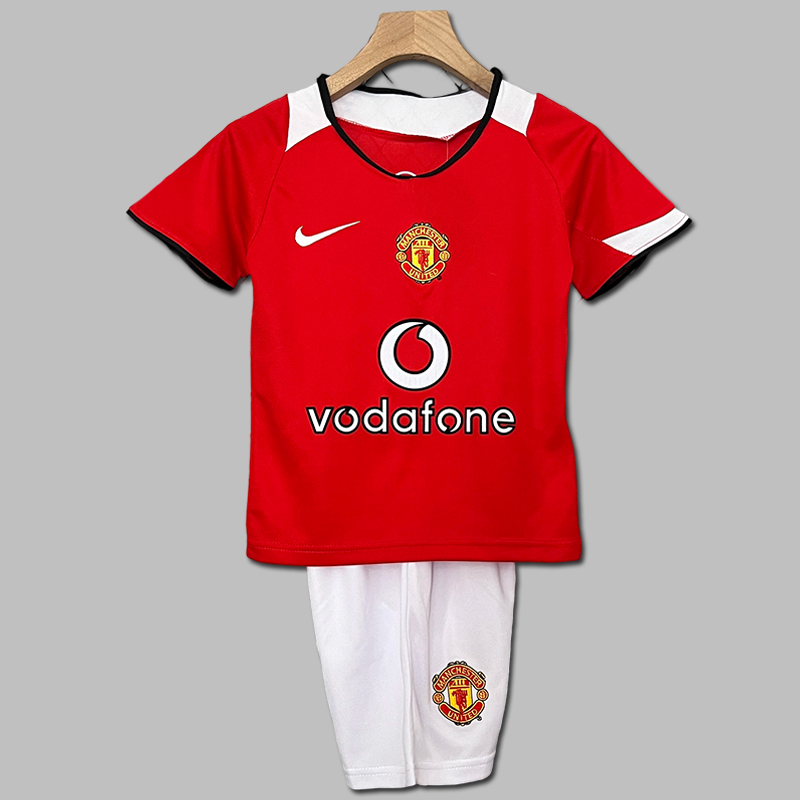 2005-2006 Manchester United Home Kids