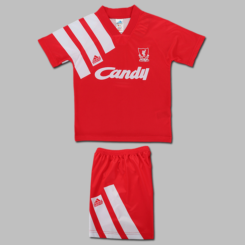 1991-1992 Liverpool home jersey Kids