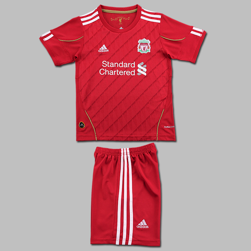 2010-2011 Liverpool Home jersey Kids