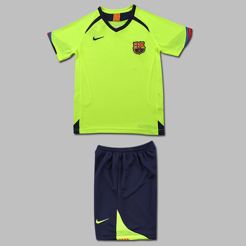 2005-2006 Barcelona Away Kids