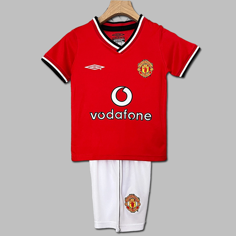 2000-2001Manchester United Home Kids