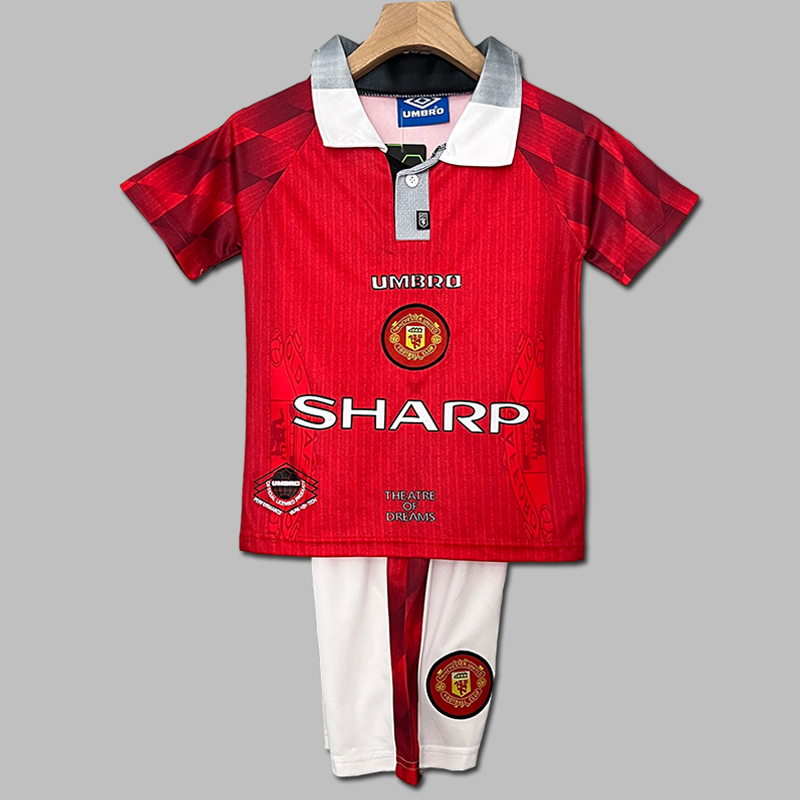 1996-1997 Manchester United Home Kids