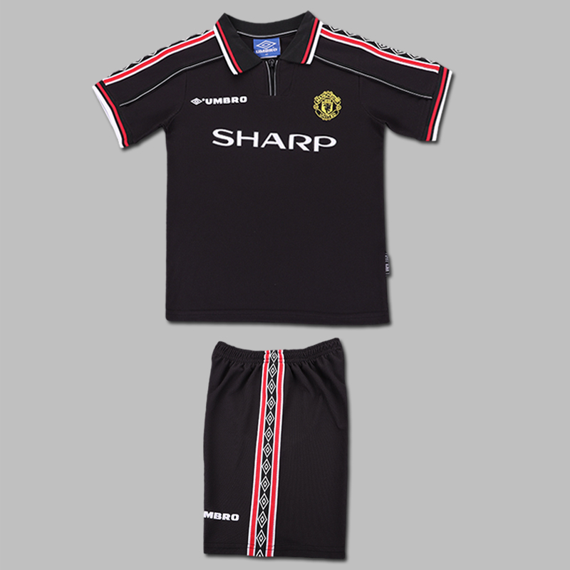 1998-1999 Manchester United Away Kids