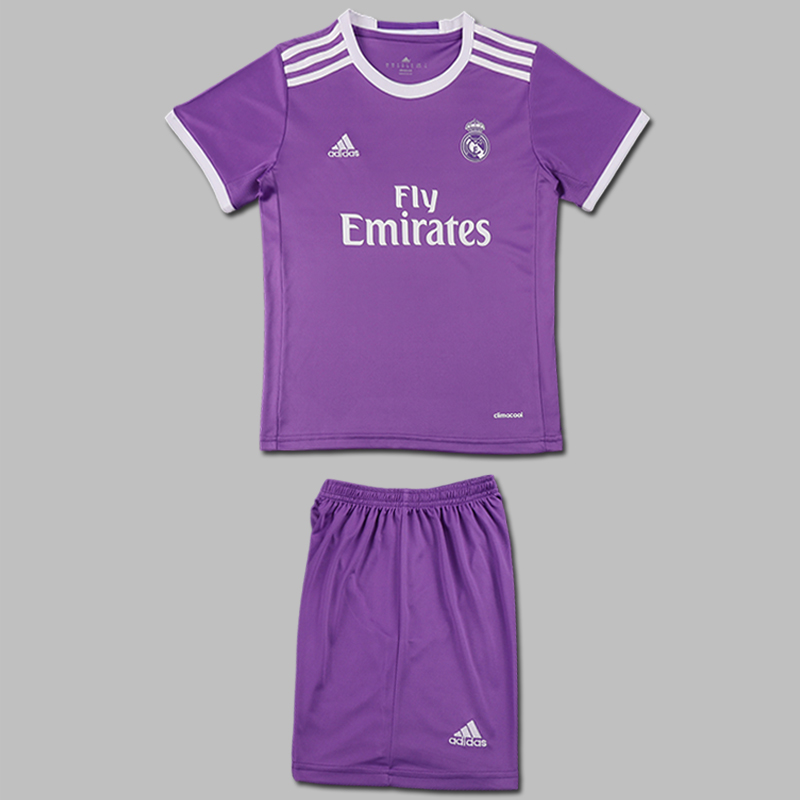 2016-2017 Real Madrid Away Kids