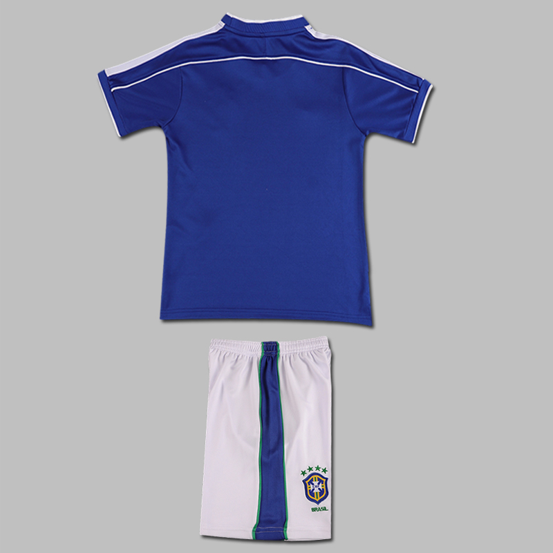 1998 Brazil Away Jersey Kids