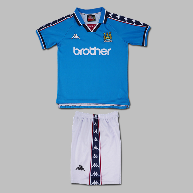 1997-1998 Manchester City Home Kids