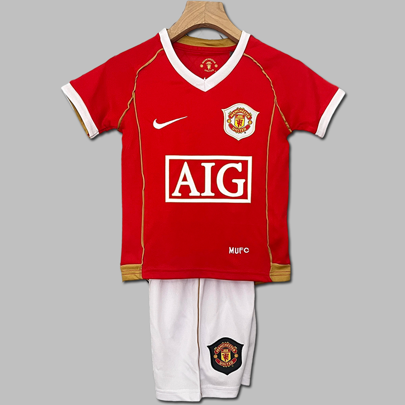 2006-2007 Manchester United Home Kids
