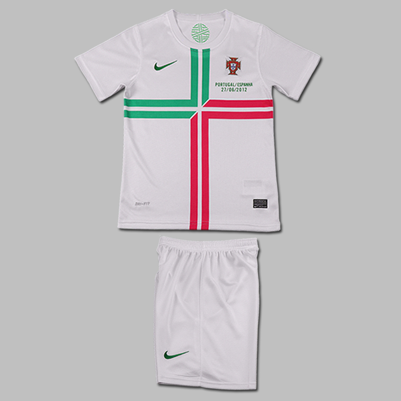 2012 Portugal Away Jersey Kids