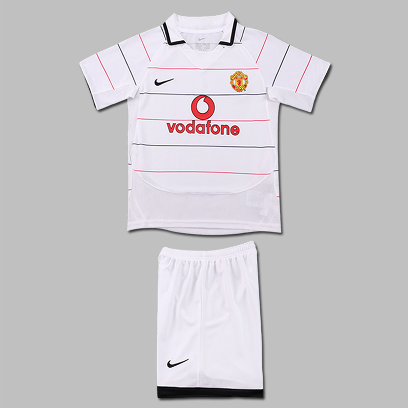 2003-2005 Manchester United Away Kids