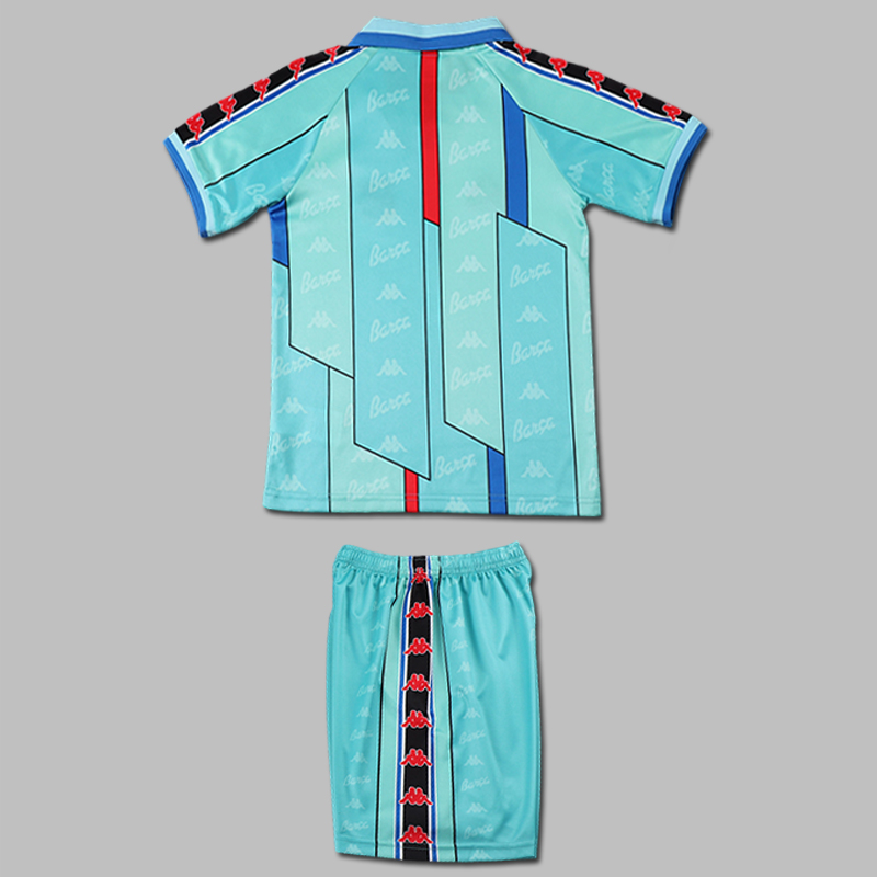 1996-1997 Barcelona Away Kids