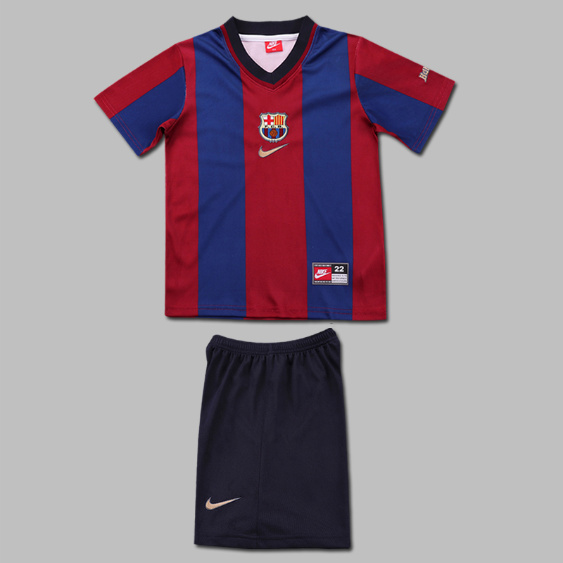 1998-1999 Barcelona Home Kids