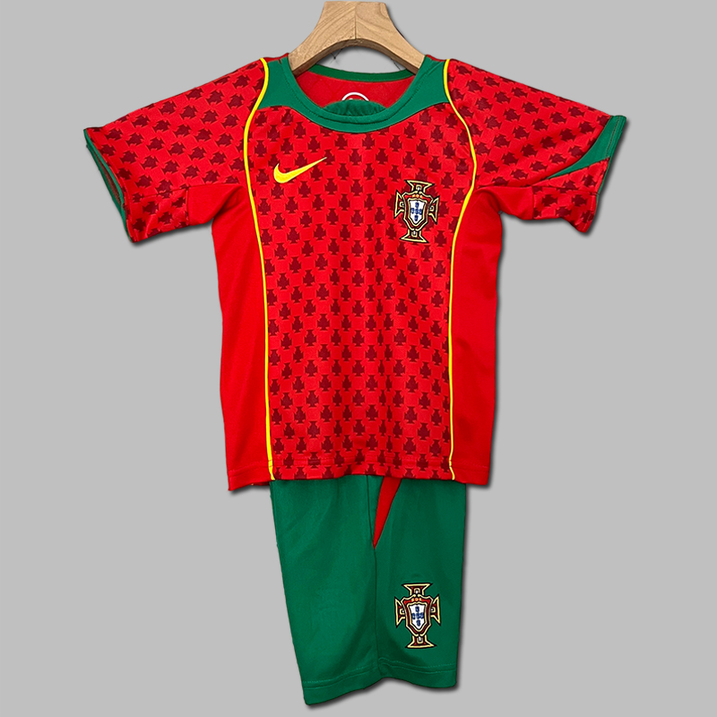 2004 Portugale home jersey Kids