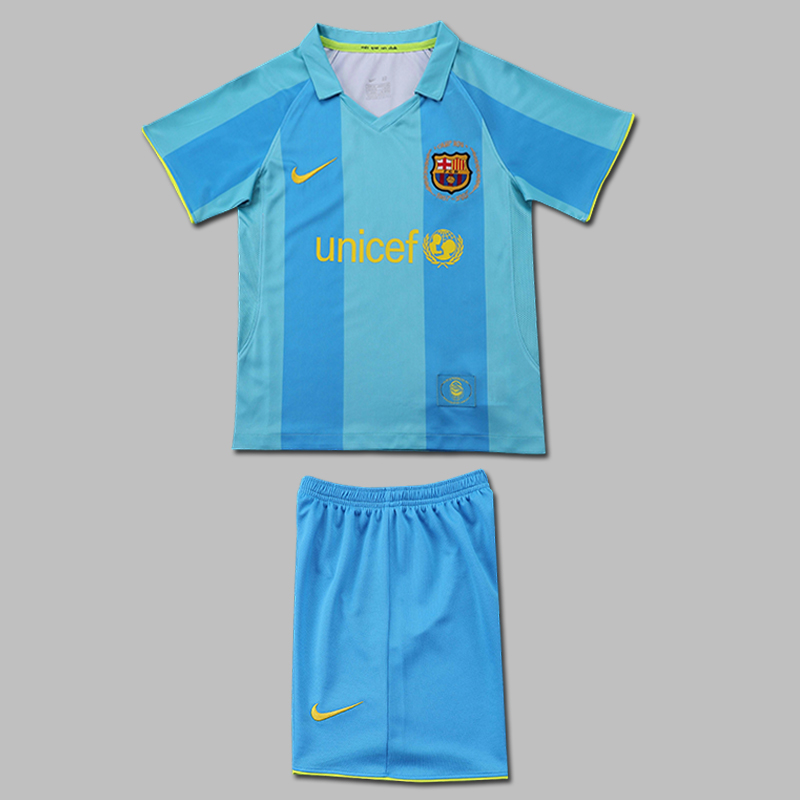2007-2008 Barcelona Away Kids
