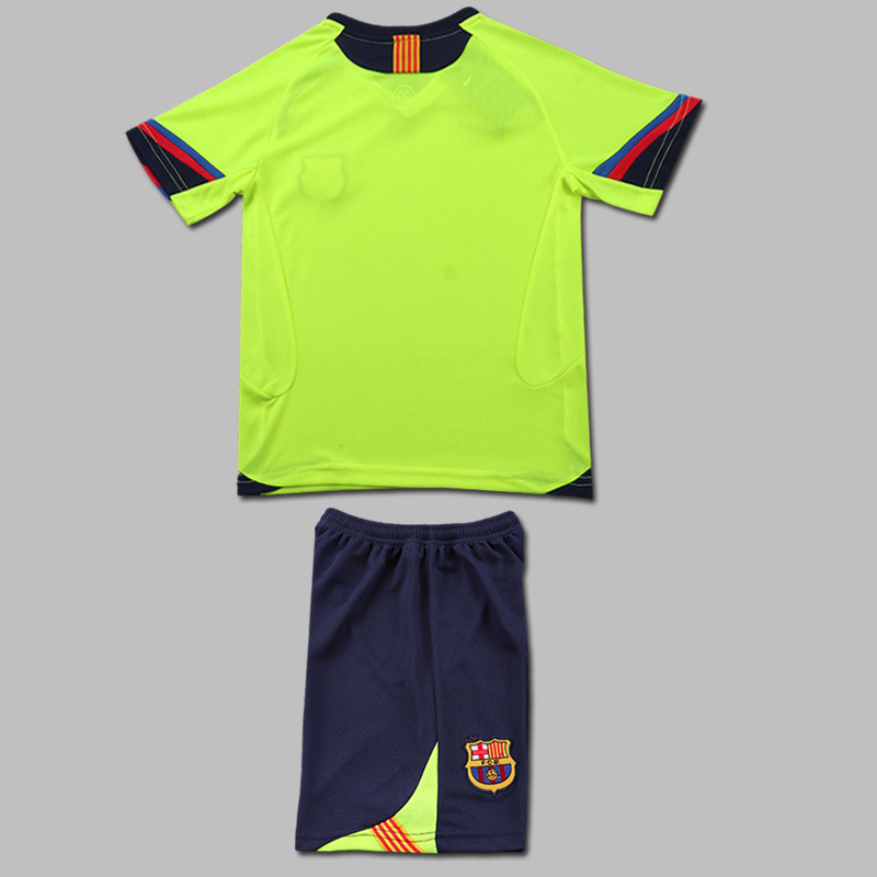 2005-2006 Barcelona Away Kids